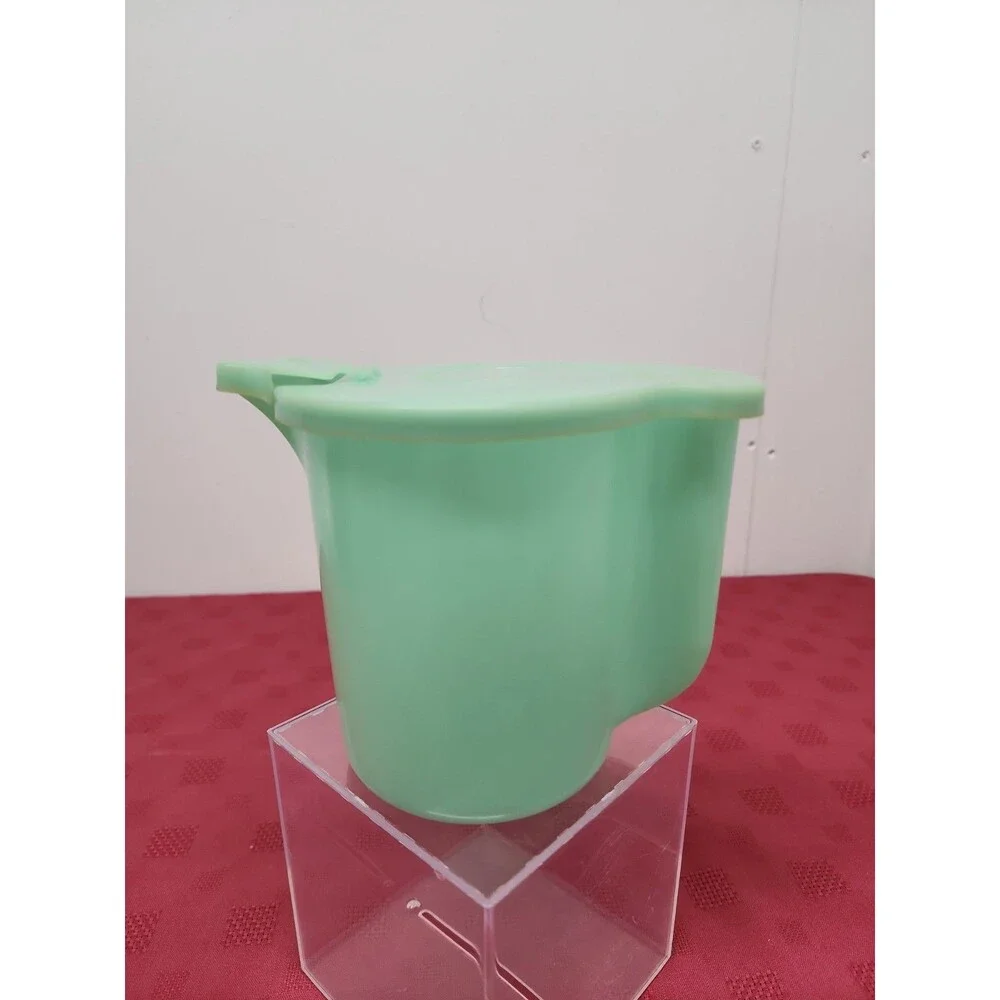 Vintage 1954 Tupperware Millionaire Line Pastel Blue Cream Pitcher #131 #447